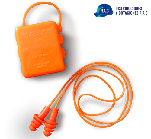 PROTECTOR AUDITIVO DE INSERCIÓN EN SILICONA INSAFE NRR 27 PAQUETE X 20