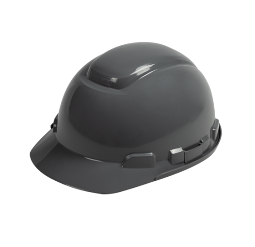 CASCO DE SEGURIDAD DIELÉCTRICO CERTIFICADO MARCA INSAFE GRIS